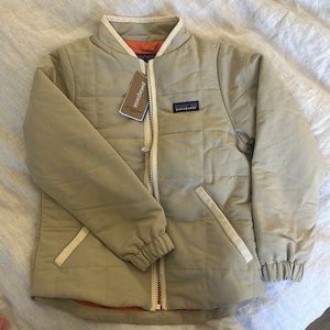 Patagonia  Girls' Quilted Bomber Shacket size 5-6